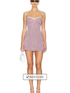 Gingham mini dress